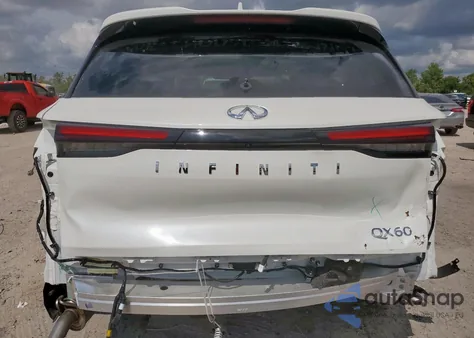 2025 Infiniti Qx60 Luxe from USA, damaged, VIN 5N1AL1FR7SC344400